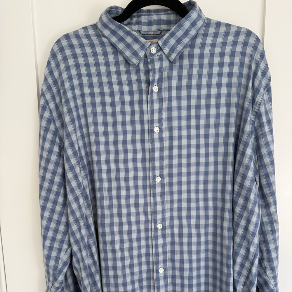 Faherty Men’s Button Down Movement Shirt, Sz XXL